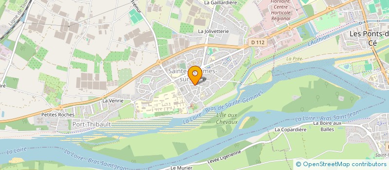 localisation de l'entreprise MADAME MARIE BOISSON à SAINTE-GEMMES-SUR-LOIRE