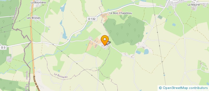 localisation de l'entreprise MADAME MARIE BOISSONNEAU  LARGEASSE