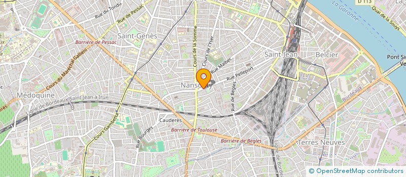 localisation de l'entreprise MADAME MARIE BOIVIN  BORDEAUX