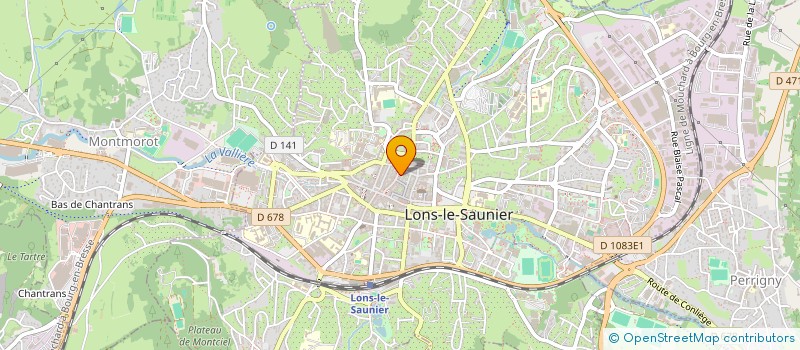 localisation de l'entreprise MADAME MARIE BOLARD à LONS-LE-SAUNIER