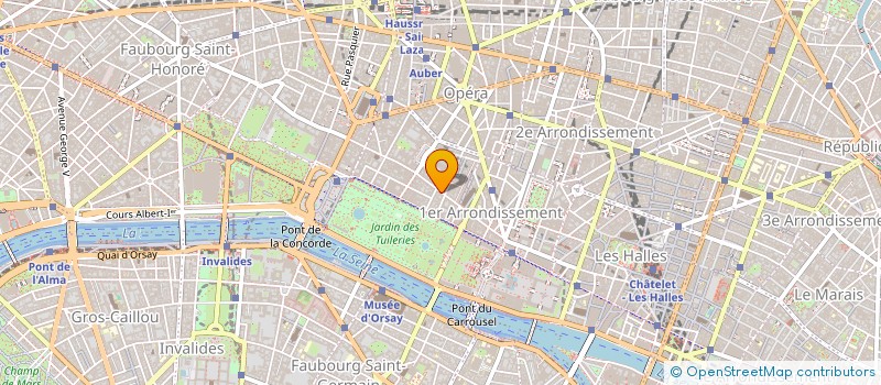 localisation de l'entreprise MADAME MARIE BONAFE  PARIS