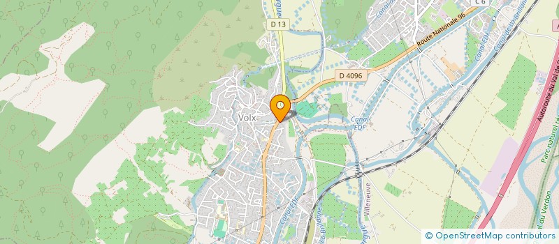 localisation de l'entreprise MADAME MARIE BONARDO  VOLX