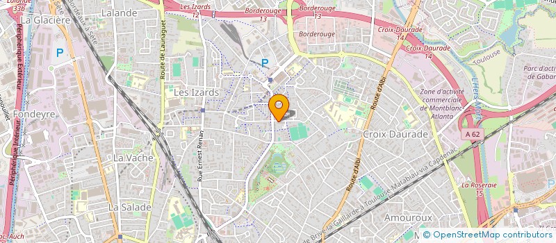 localisation de l'entreprise MADAME MARIE BONATO à TOULOUSE