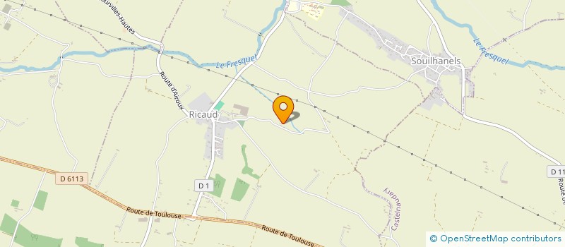 localisation de l'entreprise MADAME MARIE BONDOUY  RICAUD