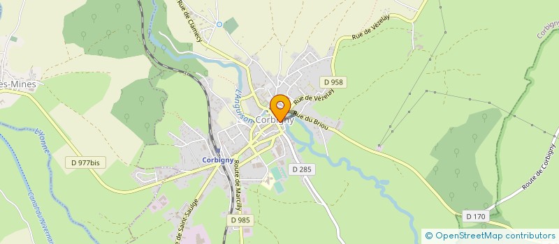 localisation de l'entreprise MADAME MARIE BONGARD à CORBIGNY