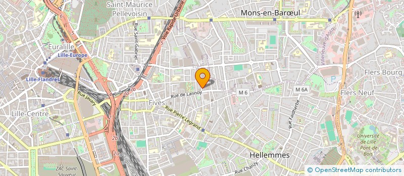 localisation de l'entreprise MADAME MARIE BONIFACE à LILLE