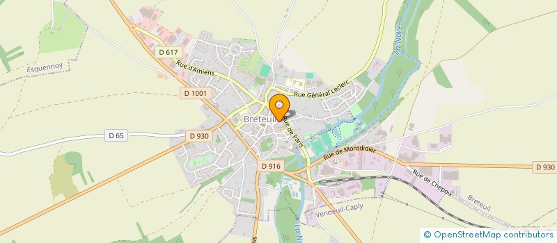 localisation de l'entreprise MADAME MARIE BONIJOL à BRETEUIL