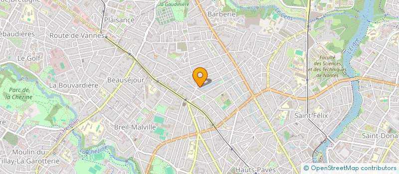 localisation de l'entreprise MADAME MARIE BONNAT à NANTES