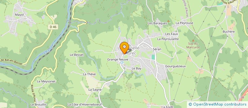 localisation de l'entreprise MADAME MARIE BONNEFOY à MONISTROL-SUR-LOIRE
