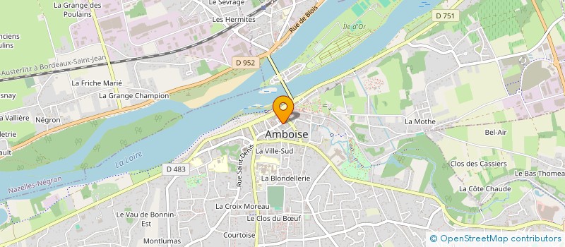 localisation de l'entreprise MADAME MARIE BONNIGAL à AMBOISE
