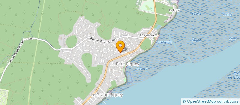 localisation de l'entreprise MADAME MARIE BONNISSEAU à ARES