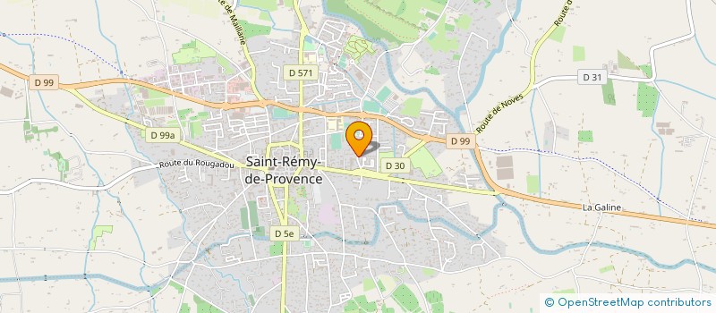 localisation de l'entreprise MADAME MARIE BONTOUX  ST REMY DE PROVENCE