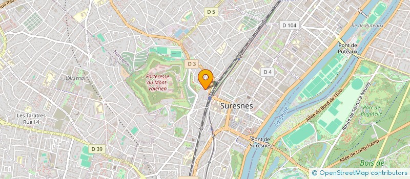 localisation de l'entreprise MADAME MARIE BONZOM à SURESNES