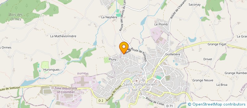 localisation de l'entreprise MADAME MARIE BORDET  LARAJASSE