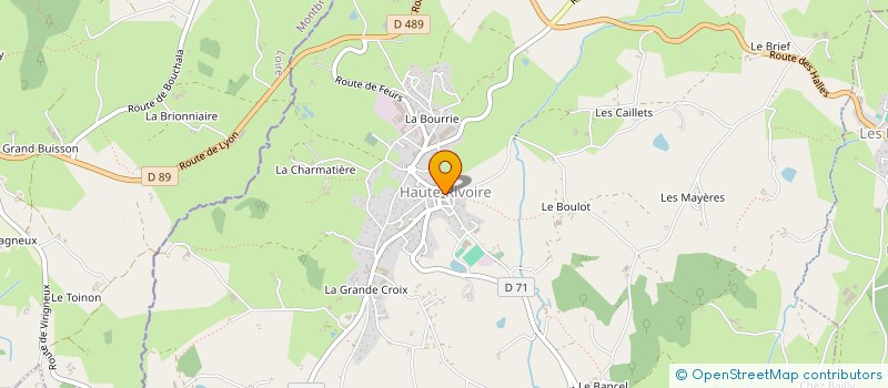 localisation de l'entreprise MADAME MARIE BORDET à GREZIEU-LE-MARCHE
