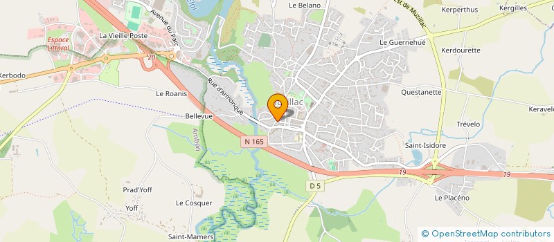 localisation de l'entreprise MADAME MARIE BORNEUF à MUZILLAC