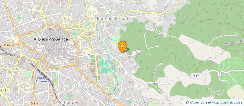 localisation de l'entreprise MADAME MARIE BOSC à AIX EN PROVENCE