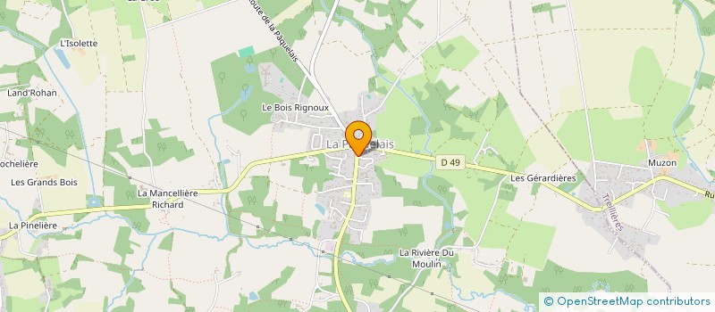 localisation de l'entreprise MADAME MARIE BOSSARD  VIGNEUX-DE-BRETAGNE