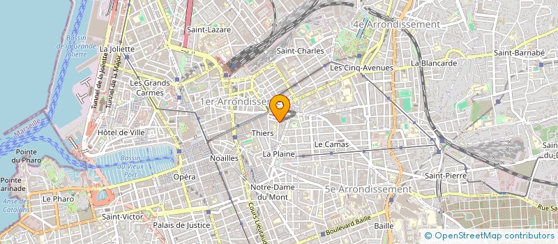 localisation de l'entreprise MADAME MARIE BOSSY à MARSEILLE