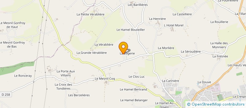 localisation de l'entreprise MADAME MARIE BOTHOREL  PERCY-EN-NORMANDIE