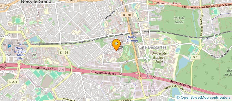 localisation de l'entreprise MADAME MARIE BOUAKHASITH  NOISY-LE-GRAND