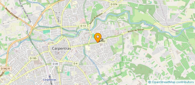 localisation de l'entreprise MADAME MARIE BOUBY à CARPENTRAS