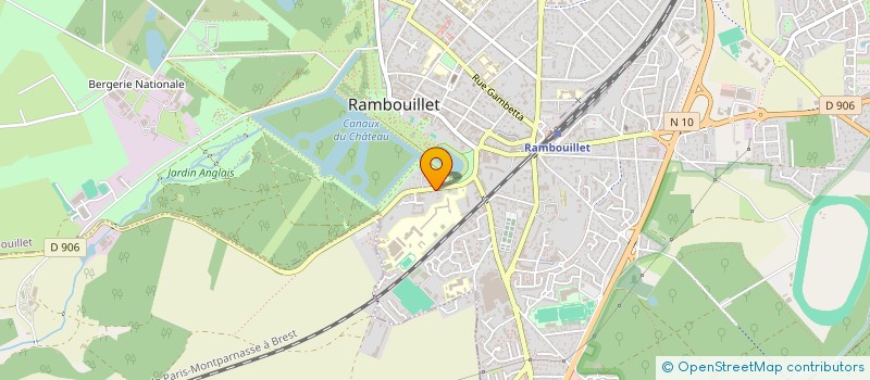 localisation de l'entreprise MADAME MARIE BOUCHART à RAMBOUILLET
