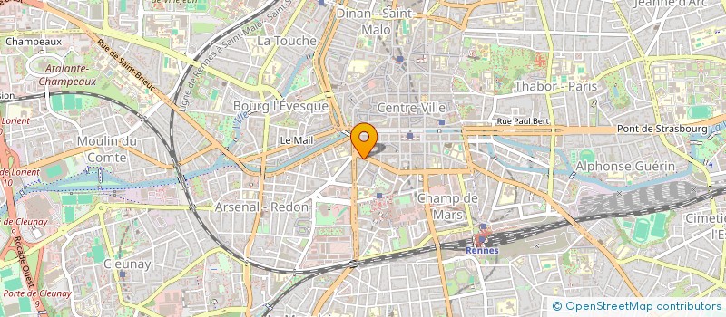 localisation de l'entreprise MADAME MARIE BOUCHERY  RENNES