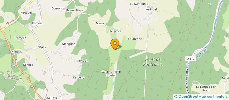 localisation de l'entreprise MADAME MARIE BOUCHILLOUX  PLOUAY