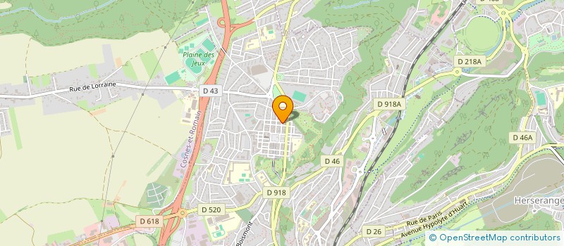 localisation de l'entreprise MADAME MARIE BOUDEAU à LONGWY