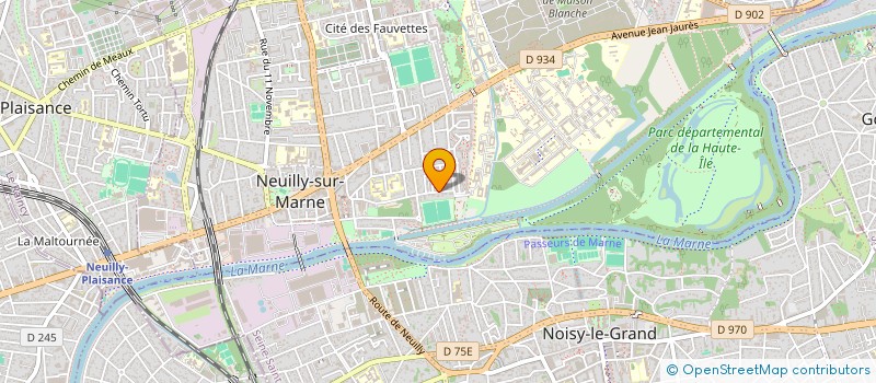 localisation de l'entreprise MADAME MARIE BOUDEAUX à NEUILLY-SUR-MARNE