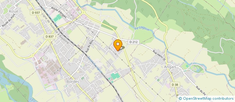 localisation de l'entreprise MADAME MARIE BOUE-BIGNE  ANGAIS