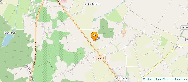 localisation de l'entreprise MADAME MARIE BOUFFANDEAU à LES GARENNES SUR LOIRE
