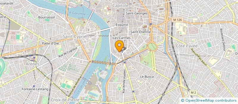 localisation de l'entreprise MADAME MARIE BOUFFIL  TOULOUSE