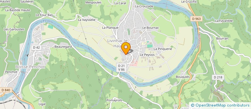 localisation de l'entreprise MADAME MARIE BOUGNOL  ALMONT-LES-JUNIES