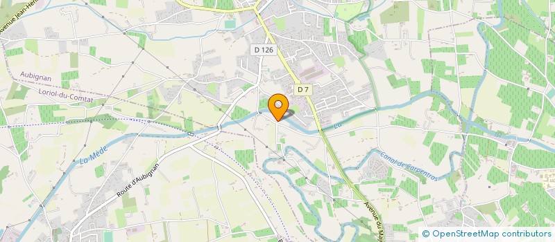 localisation de l'entreprise MADAME MARIE BOUHIER  AUBIGNAN