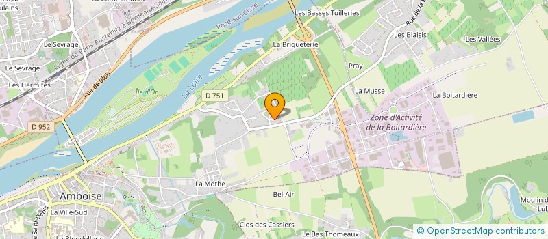 localisation de l'entreprise MADAME MARIE BOUIN  AMBOISE