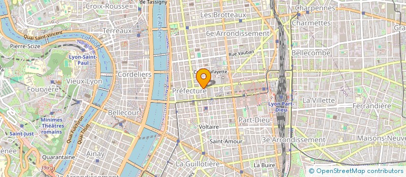 localisation de l'entreprise MADAME MARIE BOULANGER  LYON