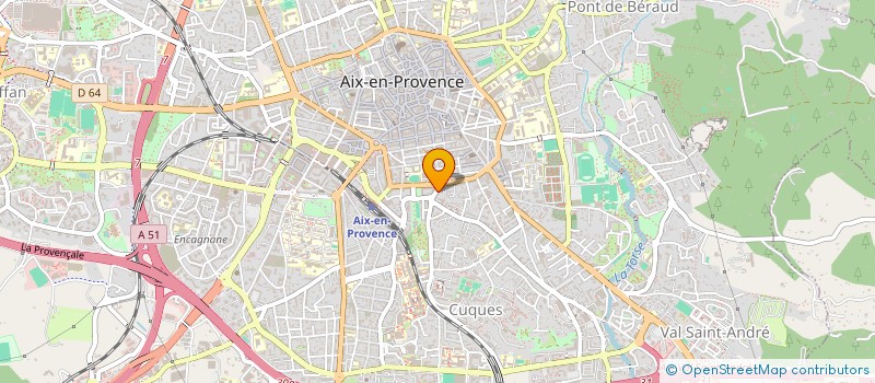 localisation de l'entreprise MADAME MARIE BOULBES à AIX-EN-PROVENCE