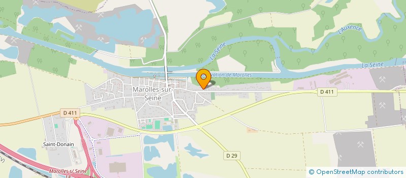 localisation de l'entreprise MADAME MARIE BOUNGOU PEGO  MAROLLES-SUR-SEINE