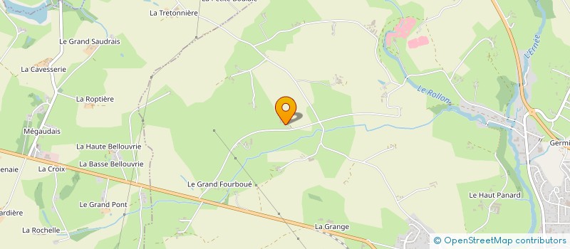 localisation de l'entreprise MADAME MARIE BOURCIER  VAUTORTE