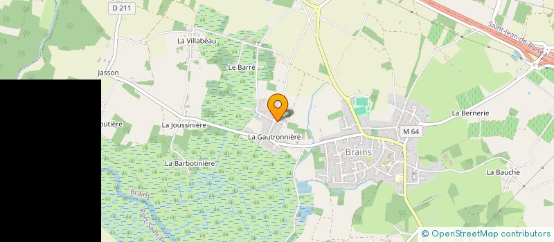 localisation de l'entreprise MADAME MARIE BOURDIER  BRAINS