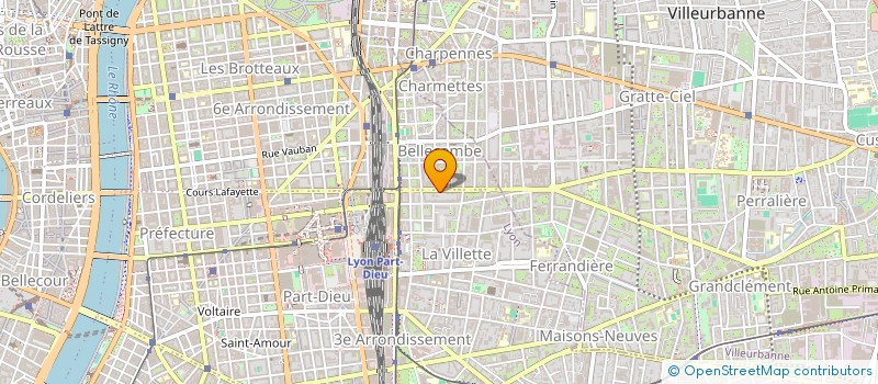 localisation de l'entreprise MADAME MARIE BOURDIN  LYON