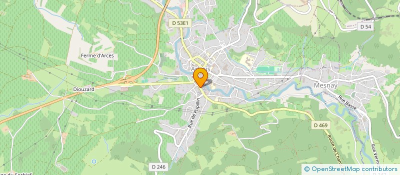 localisation de l'entreprise MADAME MARIE BOURDON à BRISSAC LOIRE AUBANCE