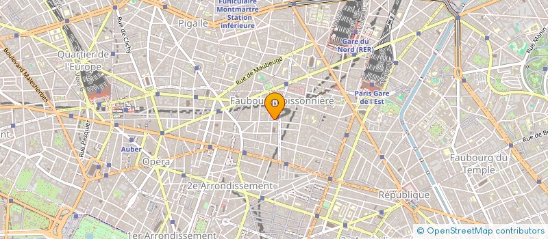 localisation de l'entreprise MADAME MARIE BOURGAULT  PARIS