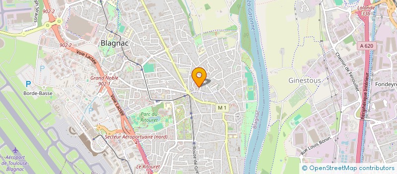 localisation de l'entreprise MADAME MARIE BOURGEOIS  CORNEBARRIEU