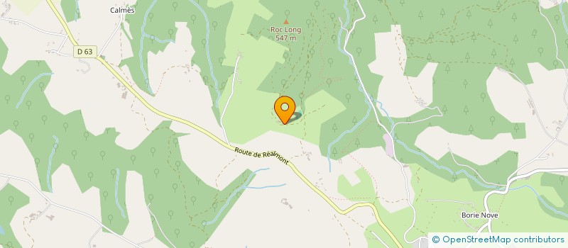 localisation de l'entreprise MADAME MARIE BOURGES  MONTREDON-LABESSONNIE