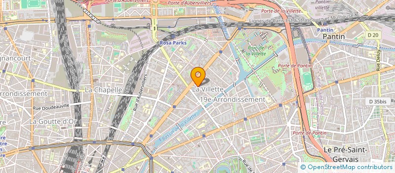 localisation de l'entreprise MADAME MARIE BOURICHE  PARIS