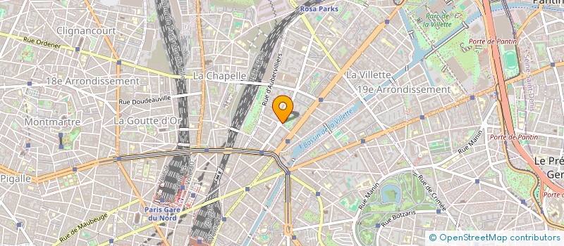 localisation de l'entreprise MADAME MARIE BOURILLON  PARIS