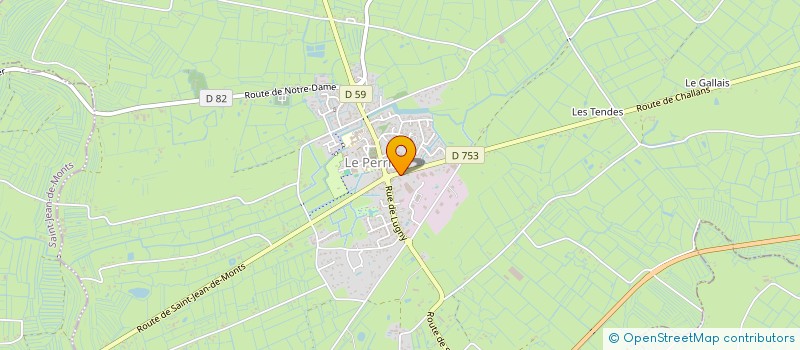 localisation de l'entreprise MADAME MARIE BOURMAUD  SOULLANS